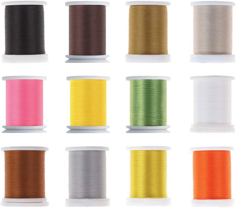 Riverruns Super Realistic Standard Thread 3/0,6/0,8/1,Twisted Thread, Body Thread Fly Tying Material Proudly from Europe Tie Flies Body - Image 1